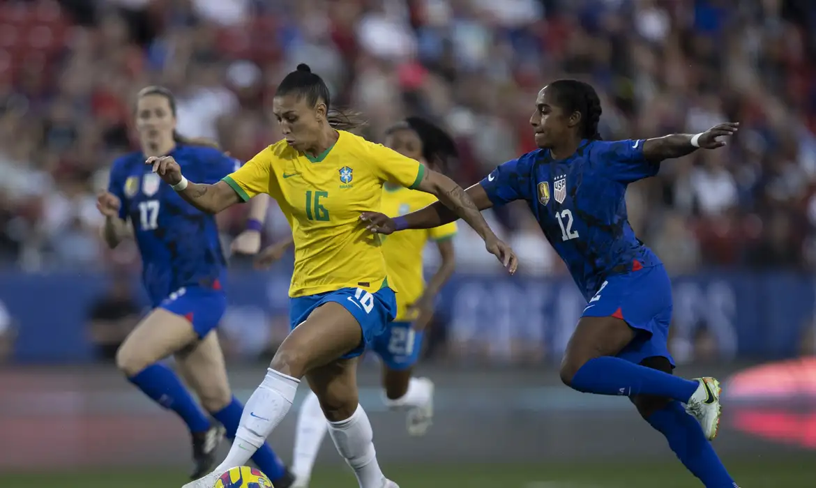 Brasil e EUA disputam final da primeira edição da Copa Ouro feminina -  (crédito: EBC)