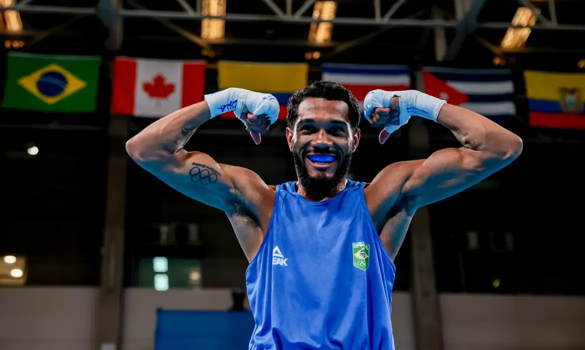 Boxe: Luiz Oliveira confirma presença nos Jogos de Paris -  (crédito: EBC)