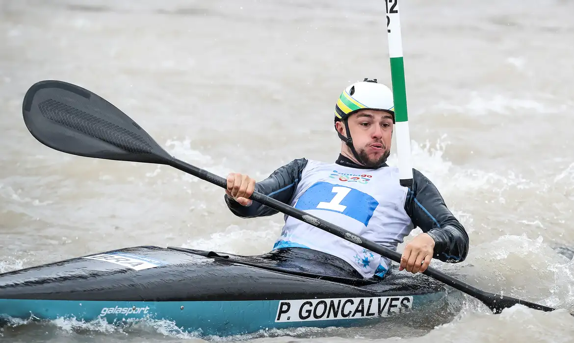 Paris 2024: Pepê Gonçalves carimba vaga na canoagem slalom -  (crédito: EBC)