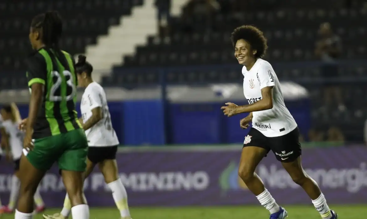 Brasileiro feminino: Corinthians goleia América para assumir liderança -  (crédito: EBC)