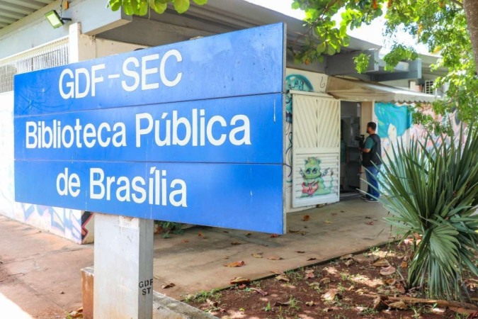 Biblioteca Pública de Brasília celebra 34 anos -  (crédito: PAULO H CARVALHO/Agência Brasília)