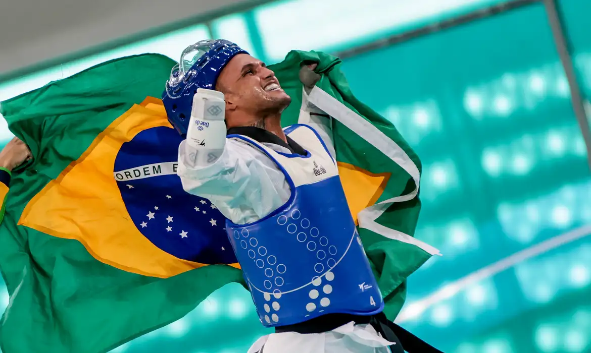 Claro Lopes representará o Brasil no taekwondo nos Jogos de Paris -  (crédito: EBC)