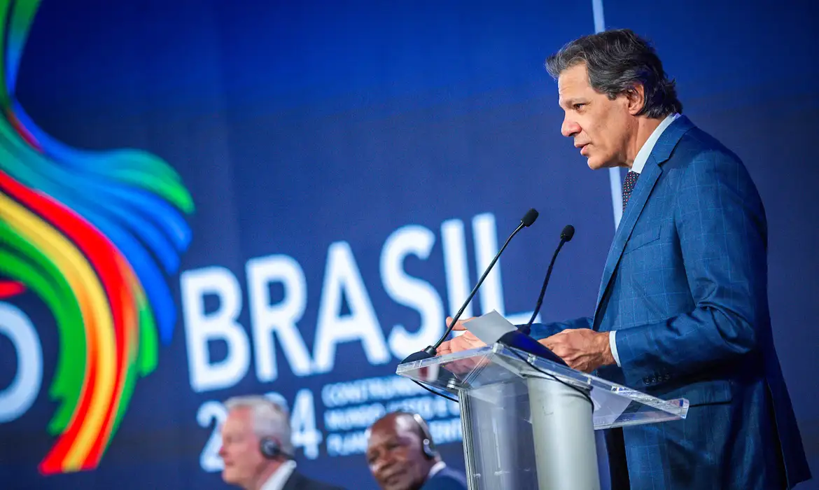 Haddad antecipa para esta quinta-feira retorno dos Estados Unidos -  (crédito: EBC)