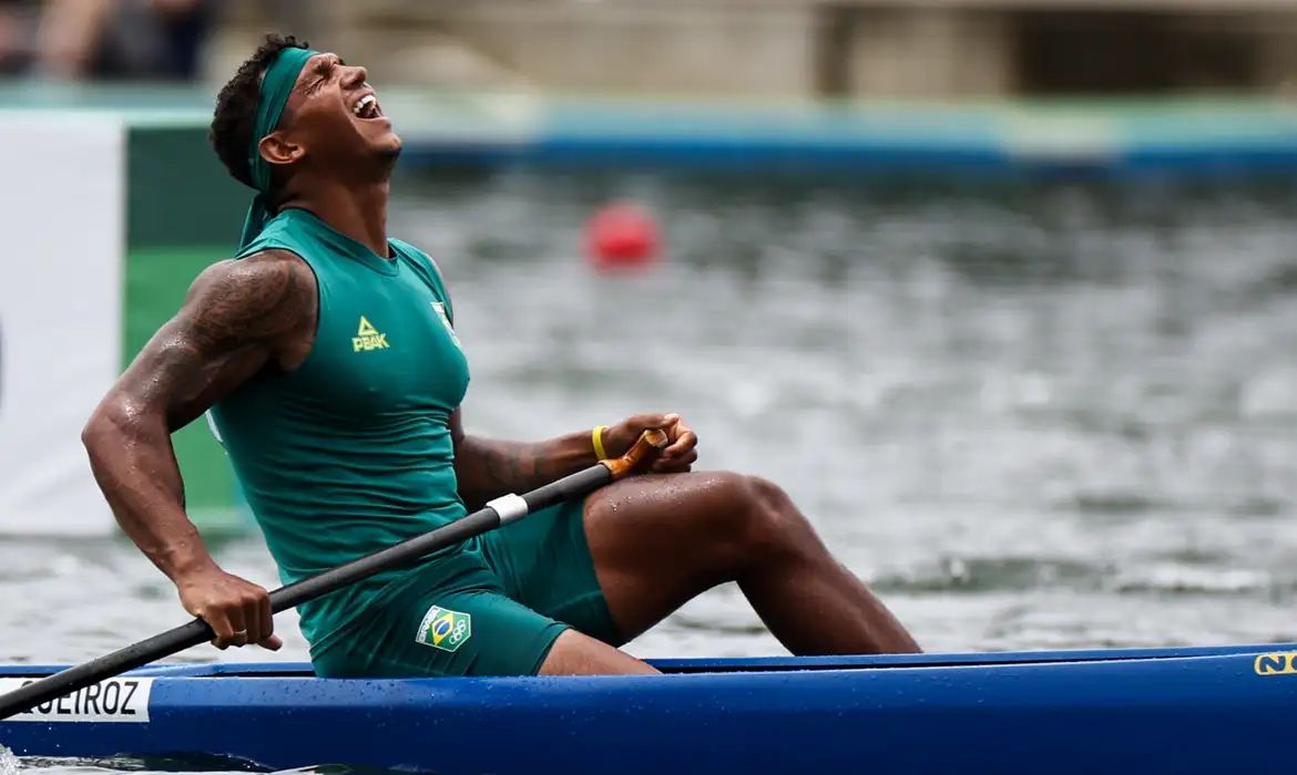 Isaquias Queiroz brilha na Copa do Mundo de Canoagem Velocidade -  (crédito: EBC)