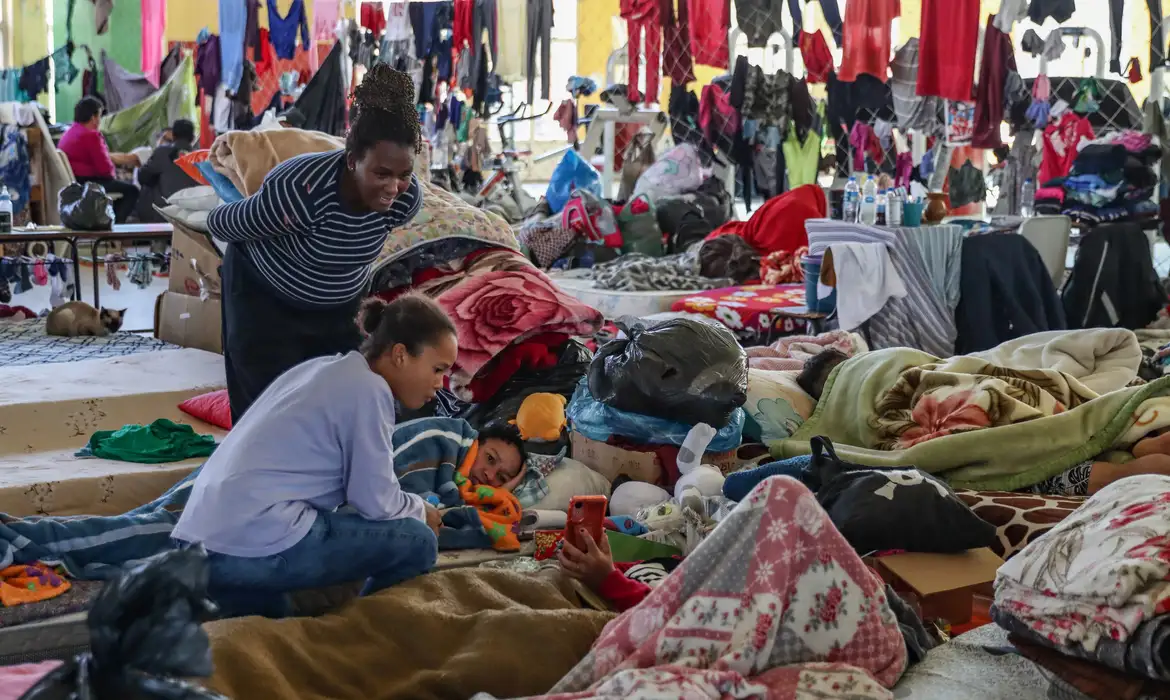 Paraguai e Itália enviam ajuda humanitária para o Rio Grande do Sul -  (crédito: EBC)