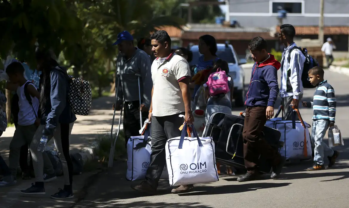 Brasil reconheceu mais de 77 mil pessoas como refugiadas em 2023 -  (crédito: EBC)