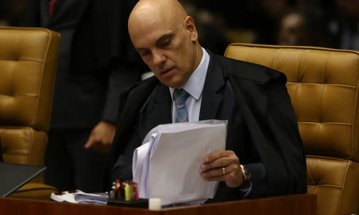 Moraes arquiva inquérito sobre campanha contra PL das Fake News -  (crédito: EBC)