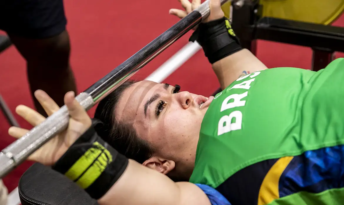 Mariana D’Andrea é ouro na Copa do Mundo de halterofilismo paralímpico -  (crédito: EBC)