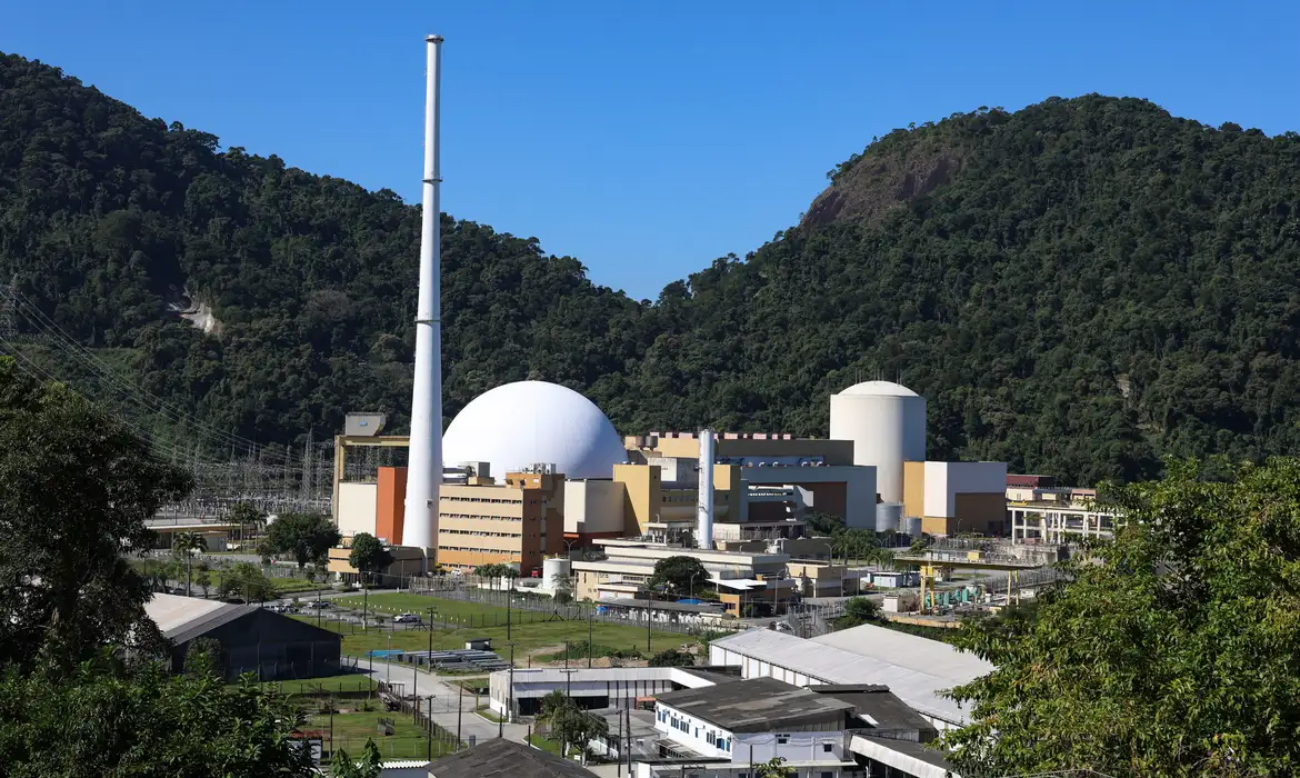 Usina Nuclear Angra 1 precisa de aval para seguir em operação em 2025 -  (crédito: EBC)