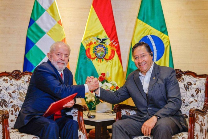 "Não existe saída individual na América do Sul", diz Lula na Bolívia -  (crédito: EBC)