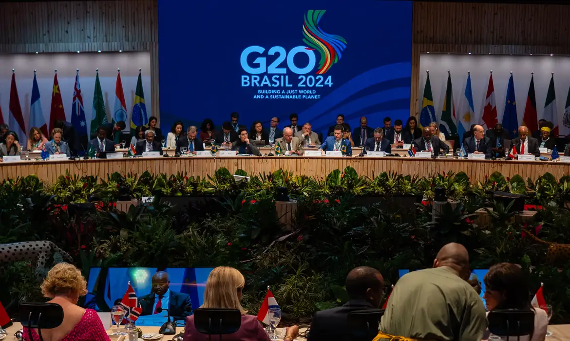 Reunião do G20 discute taxação de super-ricos e emergência climática -  (crédito: EBC)