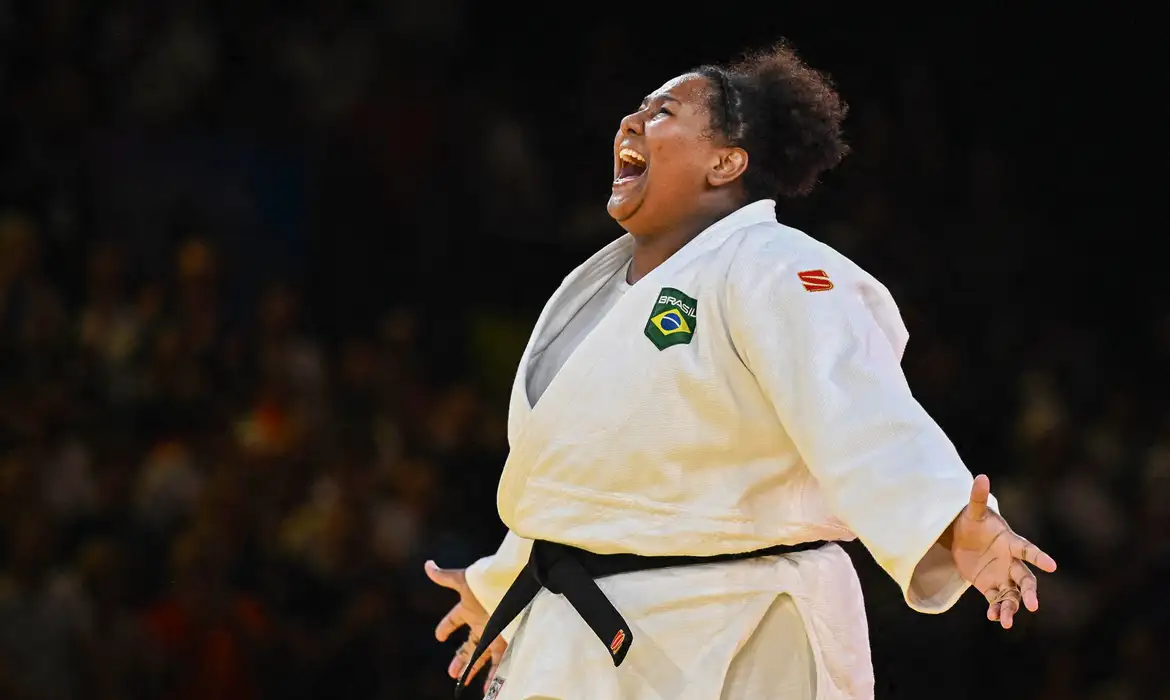 Beatriz Souza vence francesa no judô e disputa ouro com israelense -  (crédito: EBC)