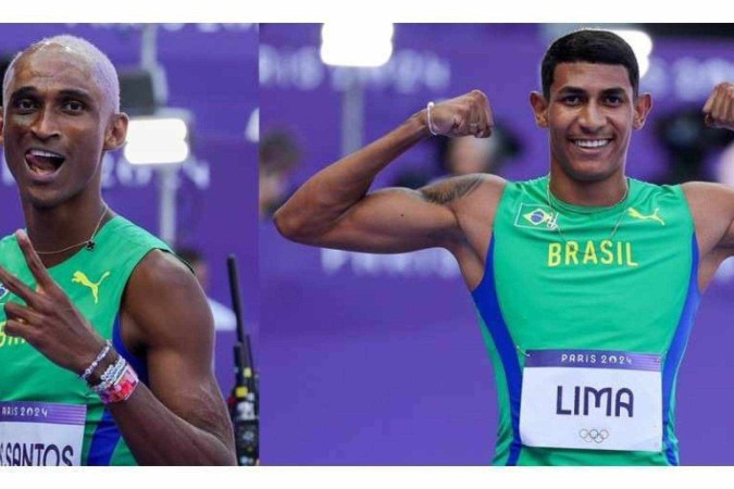 Alison Piu e Matheus Lima: semifinal dos 400m com barreiras -  (crédito: Wagner Carmo/ CBAt)