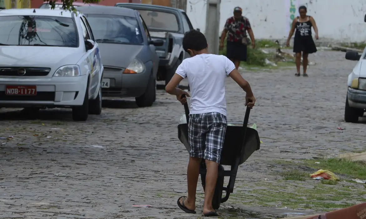 Auditores identificam 301 menores realizando trabalho infantil ilegal -  (crédito: EBC)