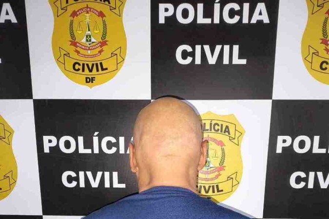 Preso preventivamente no Paranoá, homem tem ocorrências semelhantes -  (crédito: Divulgação/PCDF)